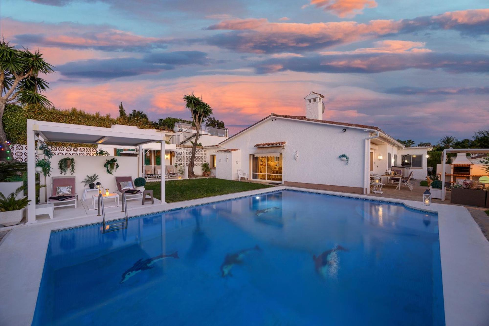 Villa Casacara Marbella Beachside Costabella -Spain Zewnętrze zdjęcie