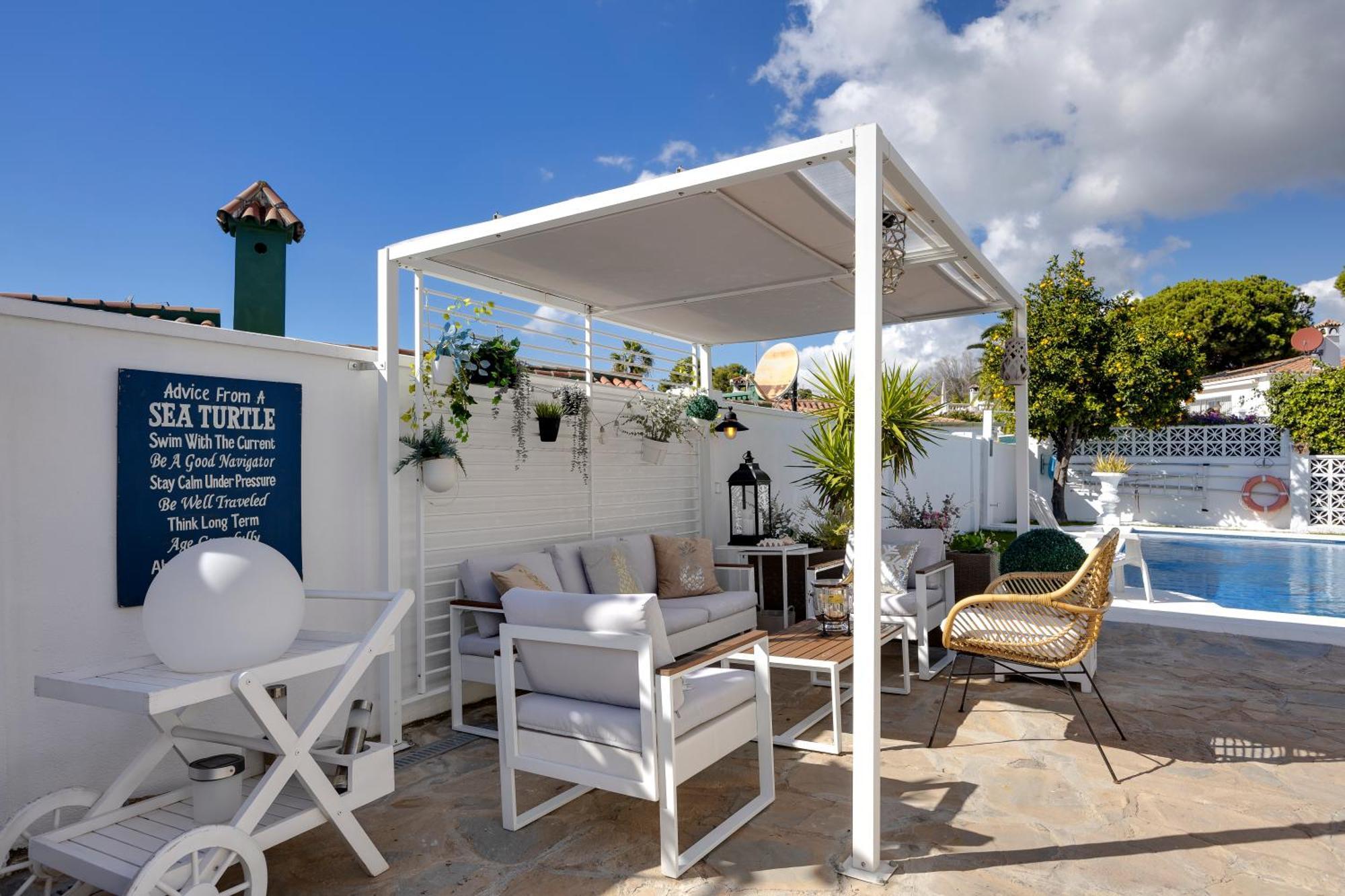 Villa Casacara Marbella Beachside Costabella -Spain Zewnętrze zdjęcie