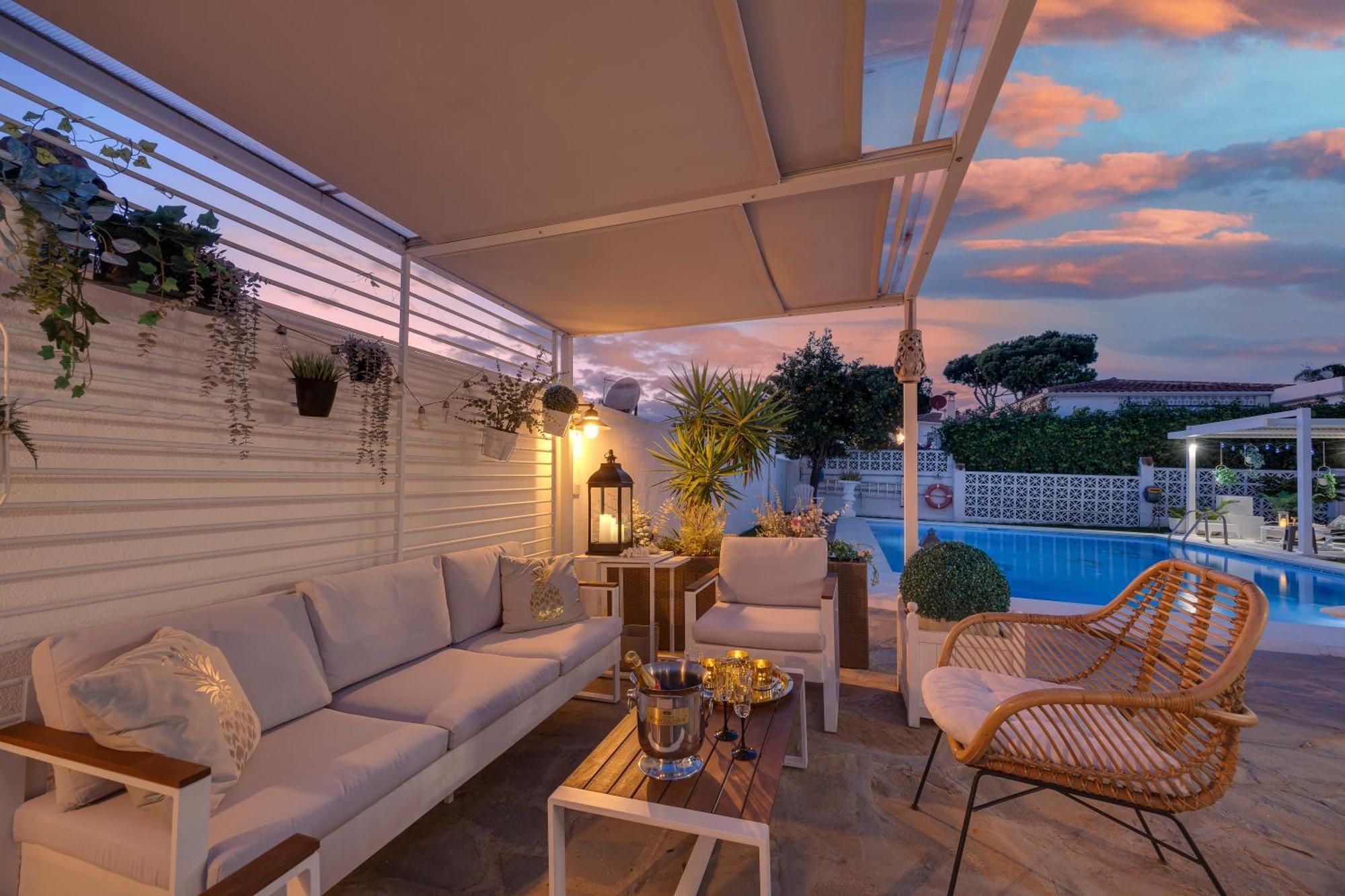 Villa Casacara Marbella Beachside Costabella -Spain Zewnętrze zdjęcie